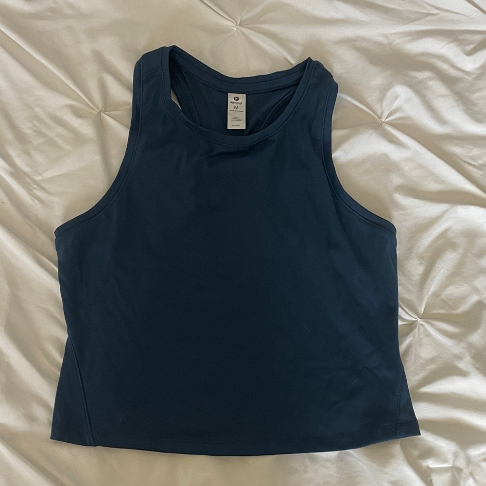 90 Degree By Reflex Dark Blue Tank Top